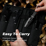 12 pcs Set Tactical Survival Throwing Knife/Kunai Knife for Recreation and Competition