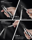 Butterfly Comb Folding Training Practice Tools for Sport Outdoor Use