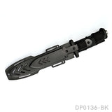 12" and 8" Survival Knives Set with ABS Sheath