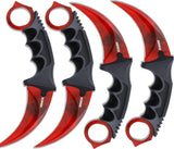 Cool Claw Blade Neck Knife CSGO with Sheath and Cord