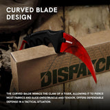 Fixed Blade Claw Knife CSGO with Sheath and Cord For Outdoor Adventures