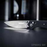 Folding Pocket Knife Crossbar Lock with G10 handle and 8Cr Blade