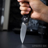 Folding Pocket Knife Crossbar Lock with G10 handle and 8Cr Blade