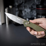 Folding Pocket Knife Crossbar Lock with G10 handle and 8Cr Blade