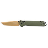 RBLACK 3.3" Tanto EDC Folding Knife with S35VN Blade, Crossbar Lock