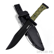 13.5'' Survival Jungle Fixed Blade Knife with Kydex Sheath for Camping, Hunting, Hiking and Adventure