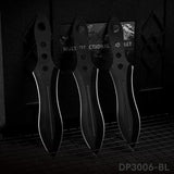 3 PCs Stainless Steel Throwing Knives Set with Nylon Belt Sheath