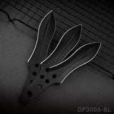 3 PCs Stainless Steel Throwing Knives Set with Nylon Belt Sheath