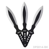 3PCS Throwing Knife Set With Sheath For Survival Outdoor