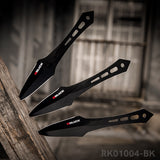 RBLACK 3pcs Throwing Knife Set with Full Tang Stainless Steel Design and Nylon Sheath
