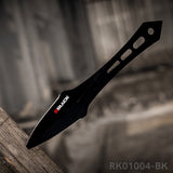 RBLACK 3pcs Throwing Knife Set with Full Tang Stainless Steel Design and Nylon Sheath
