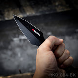 RBLACK 3pcs Throwing Knife Set with Full Tang Stainless Steel Design and Nylon Sheath