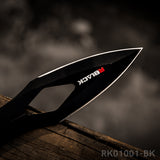RBLACK 3-Piece Throwing Knives Set – Stainless Steel Kunai with Sheath