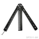 Butterfly Knife Trainer – Safe Unsharpened Balisong with Stainless Steel Handle for Practice & Flipping