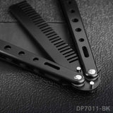 Butterfly Knife Trainer – Safe Unsharpened Balisong with Stainless Steel Handle for Practice & Flipping