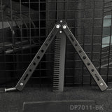 Butterfly Knife Trainer – Safe Unsharpened Balisong with Stainless Steel Handle for Practice & Flipping