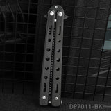Butterfly Knife Trainer – Safe Unsharpened Balisong with Stainless Steel Handle for Practice & Flipping