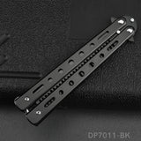 Butterfly Knife Trainer – Safe Unsharpened Balisong with Stainless Steel Handle for Practice & Flipping