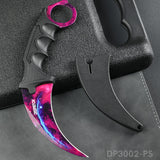 Cool Claw Blade Neck Knife CSGO with Sheath and Cord
