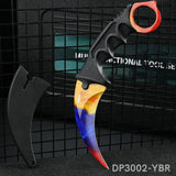 Cool Claw Blade Neck Knife CSGO with Sheath and Cord
