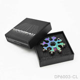 18 in 1 Stainless Steel Snowflake Multi-Tool, Screwdriver and Christmas Gift