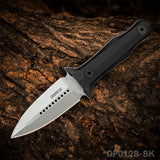 8.14" Full Tang Fixed Blade  Survival Camping Knife G10 Handle with Waist Clip Kydex Sheath