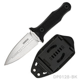 8.14" Full Tang Fixed Blade  Survival Camping Knife G10 Handle with Waist Clip Kydex Sheath