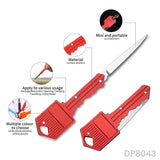 EDC Mini Folding Knife Keychain Package for Cutting Rope, Paper Boxes and Fruits  - Dispatch Outdoor Life