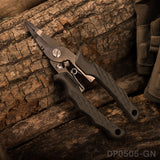 Fishing Pliers with Titanium Plated Surface for Waterproof and Safety Lock