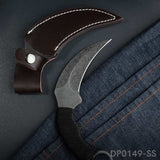 Fixed Blade Knife with Sheath Cord For Outdoor Camping, Hiking, Adventure