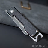 Sheepsfoot Small Money Clip Pocket Knife with Bottle Opener – Compact EDC Multi-Tool