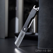 Sheepsfoot Small Money Clip Pocket Knife with Bottle Opener – Compact EDC Multi-Tool