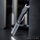 Sheepsfoot Small Money Clip Pocket Knife with Bottle Opener – Compact EDC Multi-Tool
