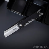 Sheepsfoot Small Money Clip Pocket Knife with Bottle Opener – Compact EDC Multi-Tool