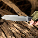 11 inch Full Tang 8Cr Blade Knife with G10 Handle and Kydex Sheath