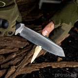 11 inch Full Tang 8Cr Blade Knife with G10 Handle and Kydex Sheath