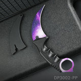 Cool Claw Blade Neck Knife CSGO with Sheath and Cord