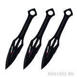 RBLACK 3Pcs Combat Throwing Knife Set with Sheath