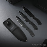3-Piece 8" Throwing Knives Set for Beginners