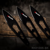 RBLACK Well-balanced Throwing Knife Set with Nylon Sheath