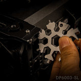 18 in 1 Stainless Steel Snowflake Multi-Tool, Screwdriver and Christmas Gift
