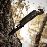 Folding Pocket Knife Multitools with LED Light, Seatbelt Cutter and Window Glass Breaker