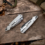 4.5" Patriotic EDC Folding Knife - 3D Printed Flag Eagle Flipper Pocket Knife