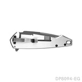 4.5" Patriotic EDC Folding Knife - 3D Printed Flag Eagle Flipper Pocket Knife