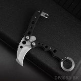Claw Knife with G10 Handle and Pocket Clip for Everyday Carry