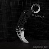 Claw Knife with G10 Handle and Pocket Clip for Everyday Carry